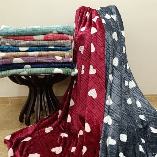 خرید پتو مسافرتی قلبی + فروش استثنایی